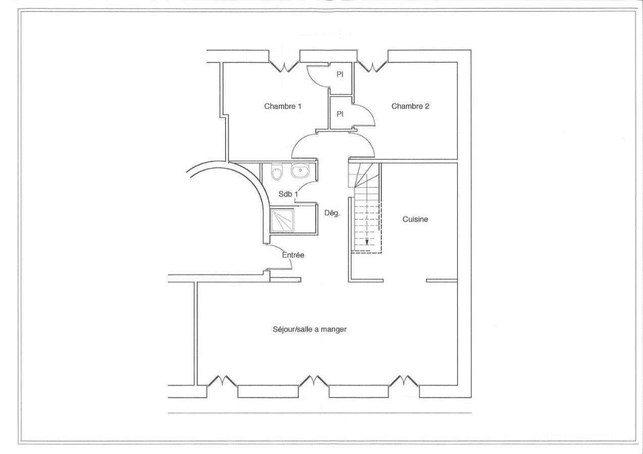 Duplex 120m² Central - Parking 蒙彼利埃 外观 照片